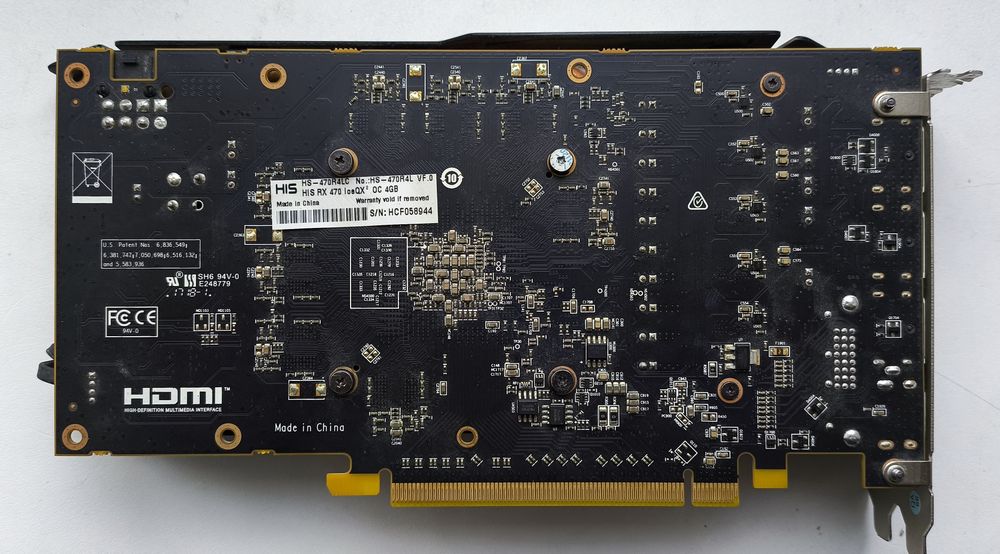 Відеокарта HIS RX 470 IceQ X2 OC 4GB