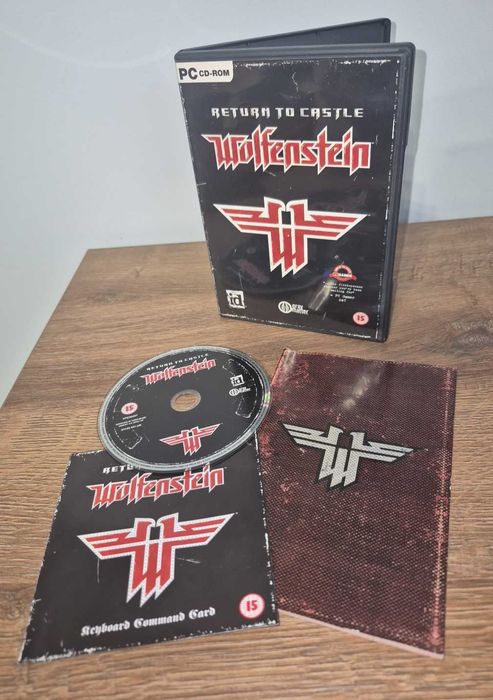 Return to Castle Wolfenstein - Komputer PC - BDB stan CIB Komplet