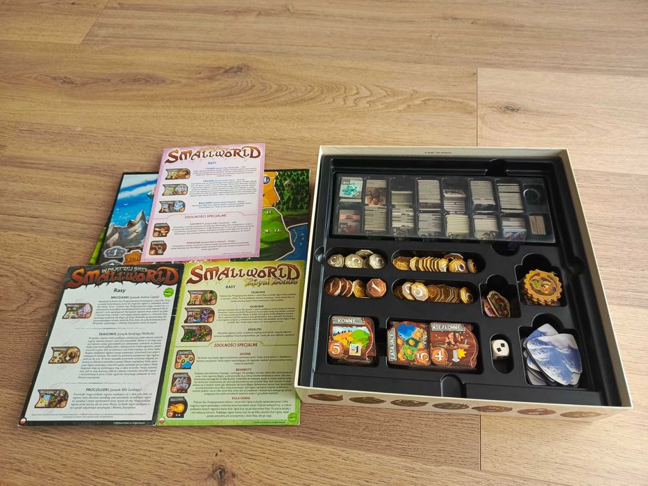 Smallworld + dodatki gra planszowa