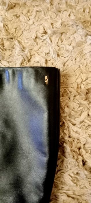 Шкіряні сапоги жіночі