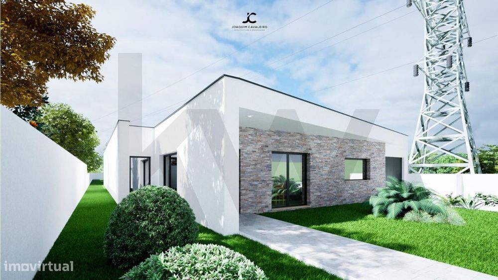 Moradia T3+1 Térrea na Pampilhosa, Mealhada- Obra Nova