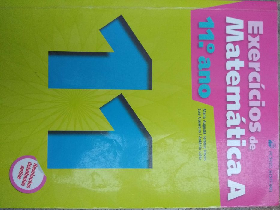 Livro de Exercícios Matemática 11º. Ano - Matemática A