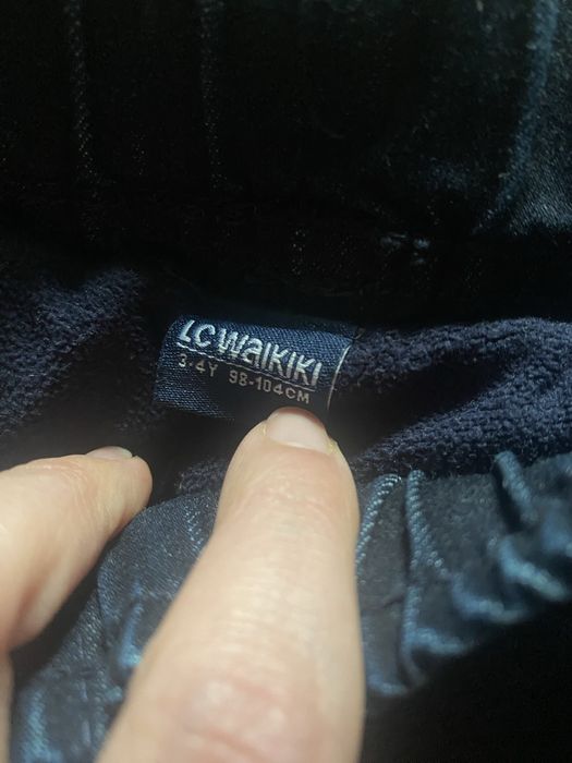 Джинси LC Waikiki теплі для хлопчика 3-4 р