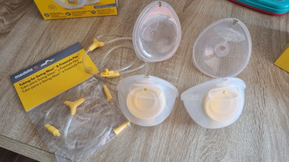 Medela Extrator de Leite Elétrico Simples Solo /  Pack Copas de Recolha Hands Free