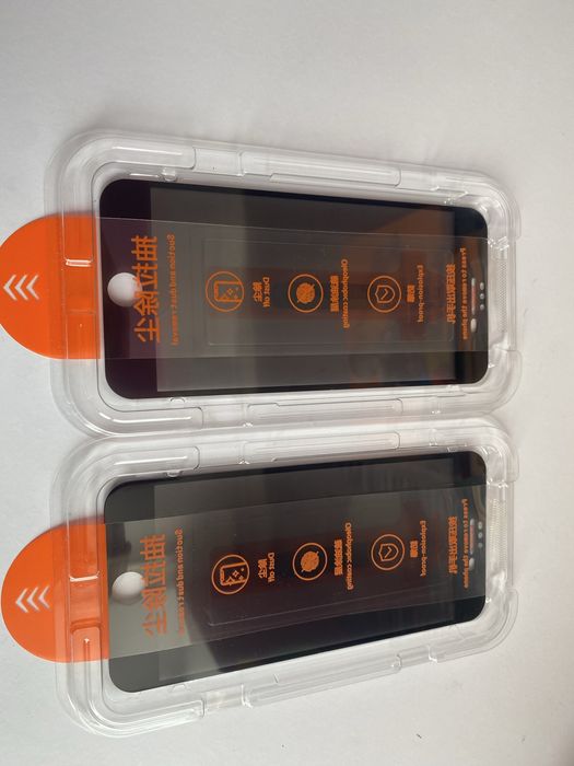 Защитное тонированое стекло самоклейка на айфон 7+/7 плюс