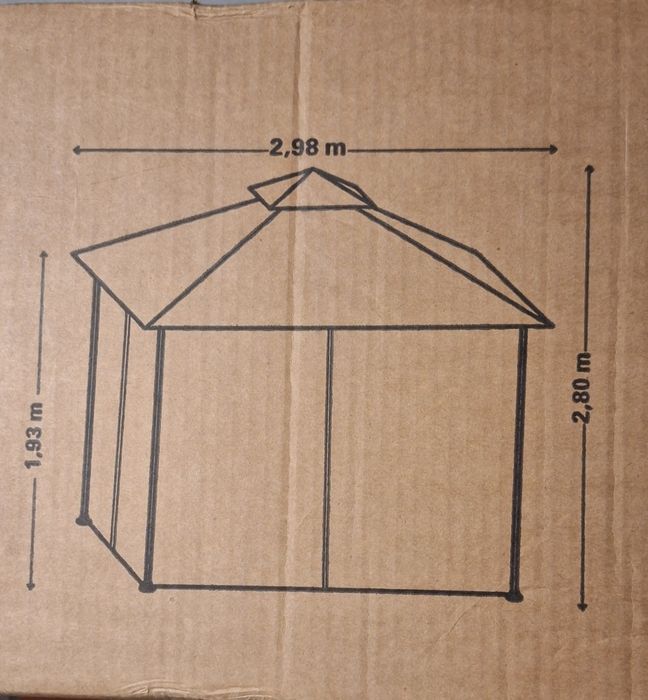 Tenda/Gazebo Naterial Oxis