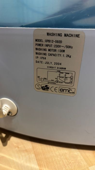 Pralka Turystyczna Mini