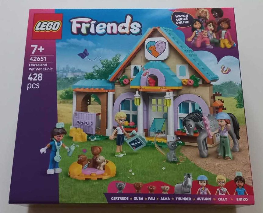 LEGO Friends 42651 - Koń i lecznica dla zwierząt