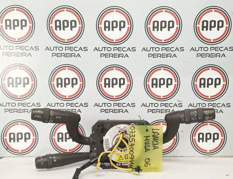 Comutador de luzes e piscas Lancia Ypsilon de 2007,Ref: 07354359180