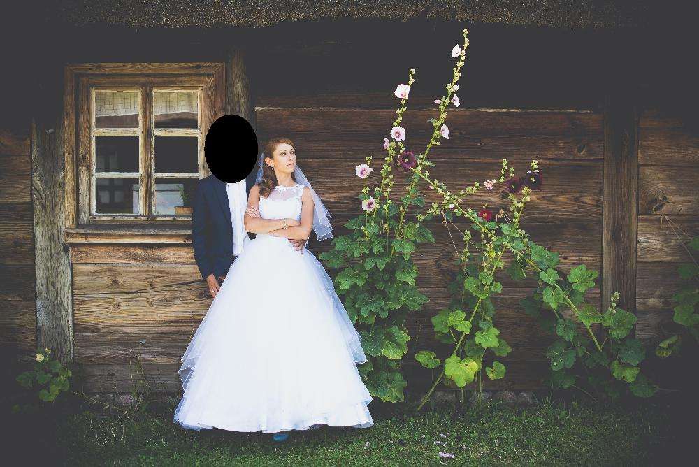 suknia ślubna rozmiar 34, cena do negocjacji