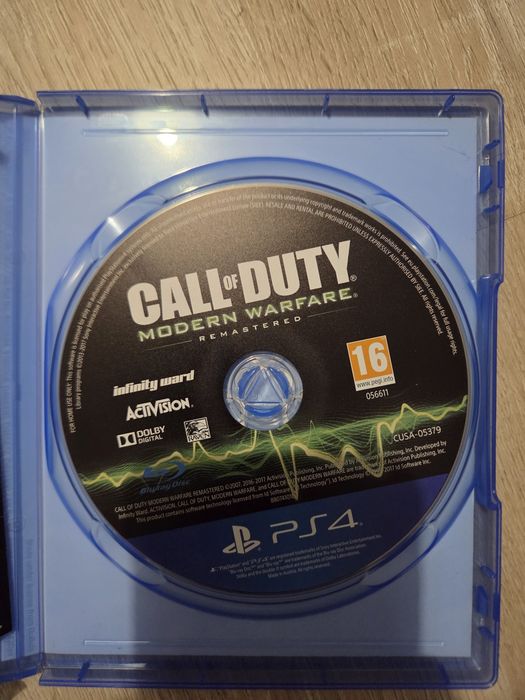 Call of Duty Modern Warfare Remastered  PS4