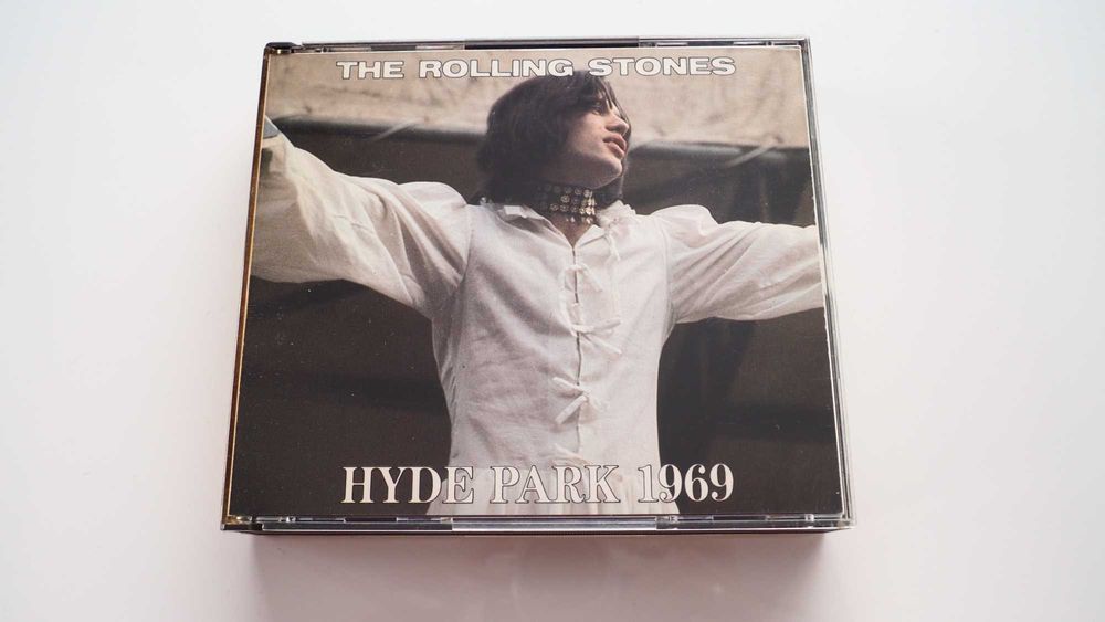 THE ROLLING STONES – Hyde Park 1969 2×CD, 1989, Luxembourg – The Swingin’ Pig Stan: NM / NM Interpress • Pierwsze wydanie CD • Fat double jewel case