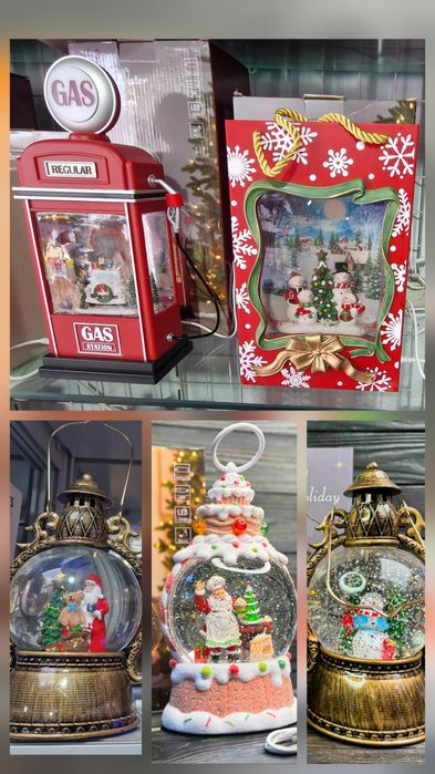 ліхтар  новорічний  декор