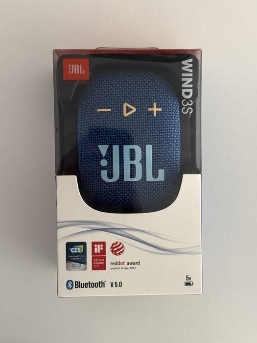 Coluna JBL Wind 3s SELADA - Ideal para Bicicleta