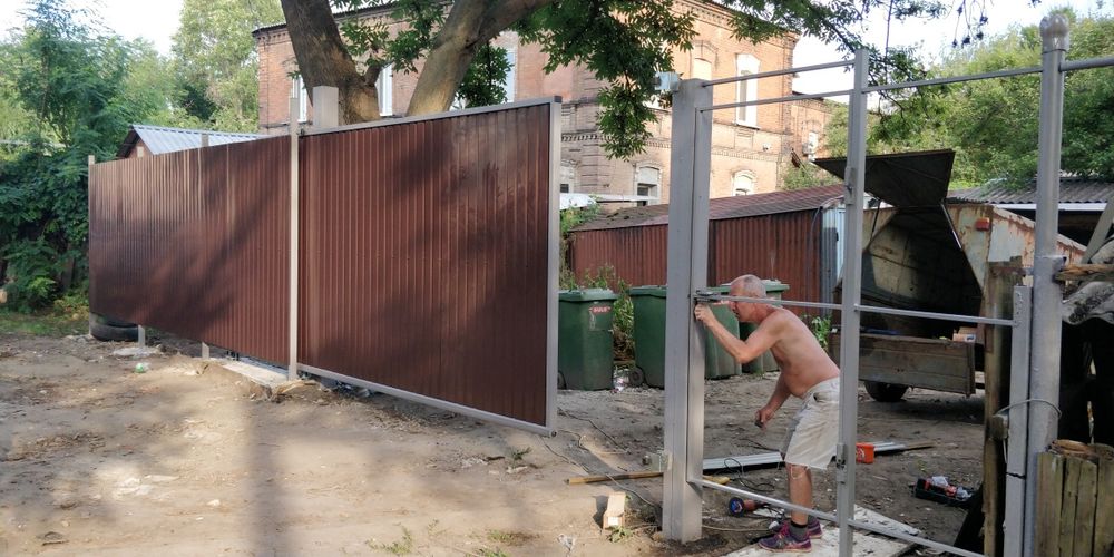 Изготовление металлоконструкций, заборов, навесов, раздвижных систем ...