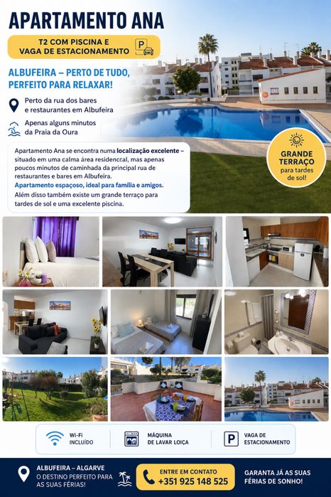 Apartamento T2 de Férias em Albufeira com Piscina – Ideal para Famílias!