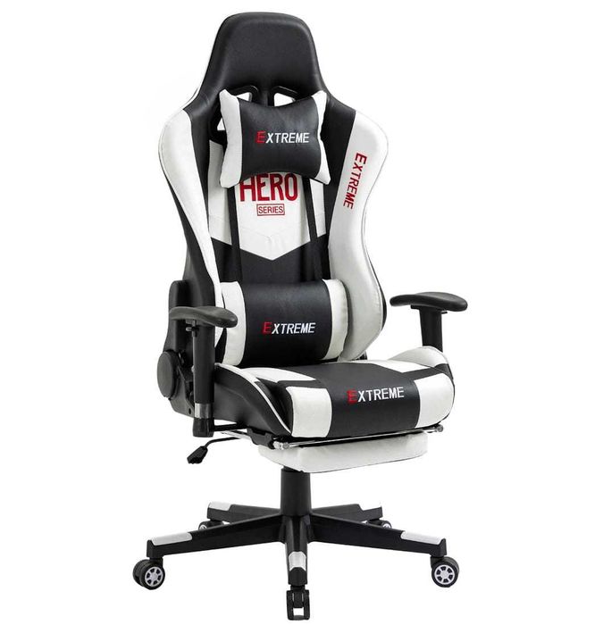 Fotel Gamingowy dla graczy EXTREME HERO White