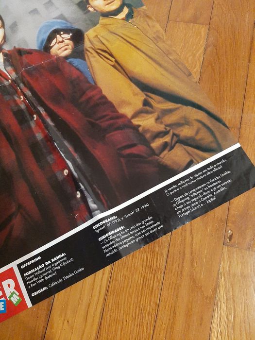 Poster David Charvet e Offspring