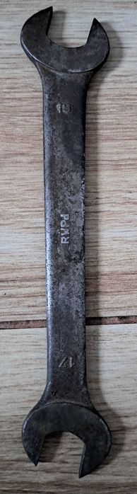 Klucz płaski RWPd rozm. 17, 19