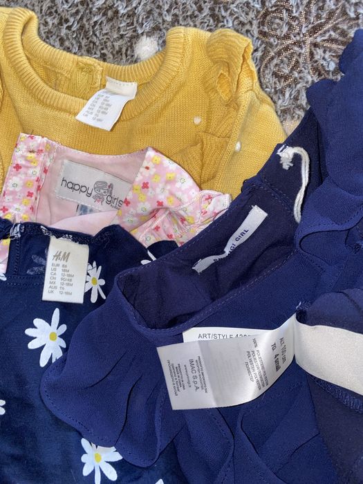 Сукня H&M з довгим рукавом, блуза, літня сукня