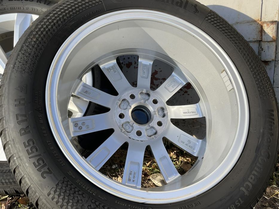 Оригінальні диски з VW Passat B8 R17 Ronal