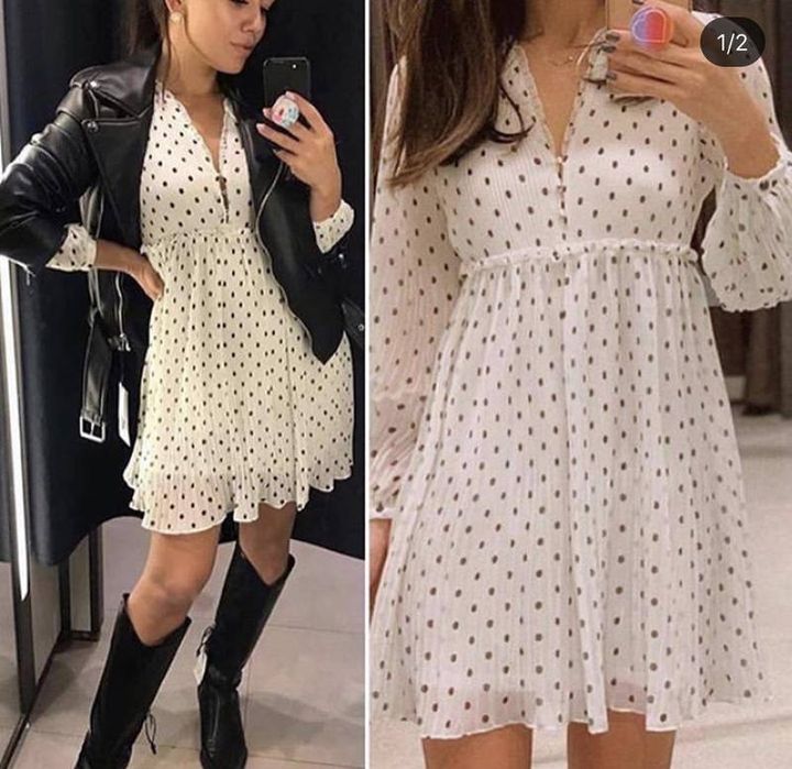 Сукня в горошок zara