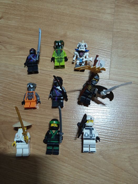 Zestaw LEGO Ninjago Figurki 9szt