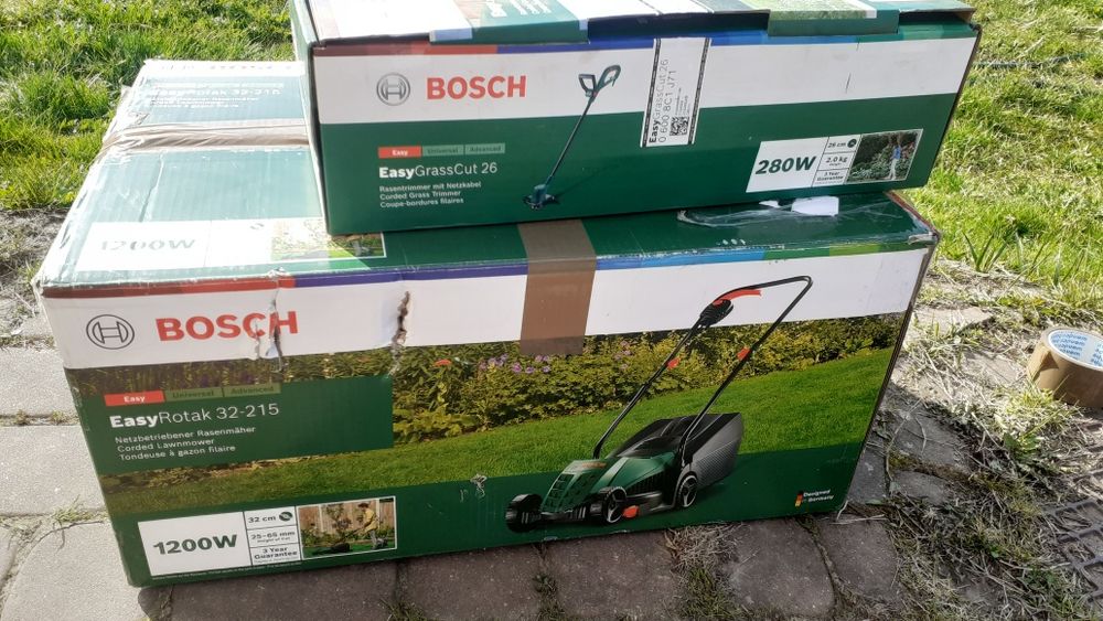 Kosiarka i podkaszarka elktryczna bosch