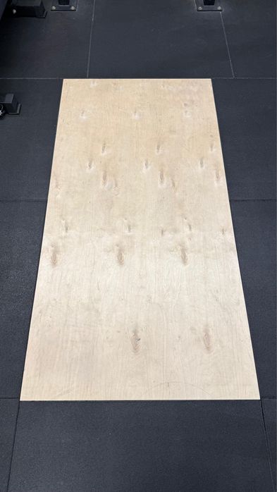 Plataforma de levantamento de peso - contraplacado