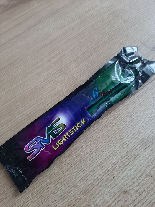 SMS lightstick Green zielony światło chemiczne 15cm 6 inch Nowe