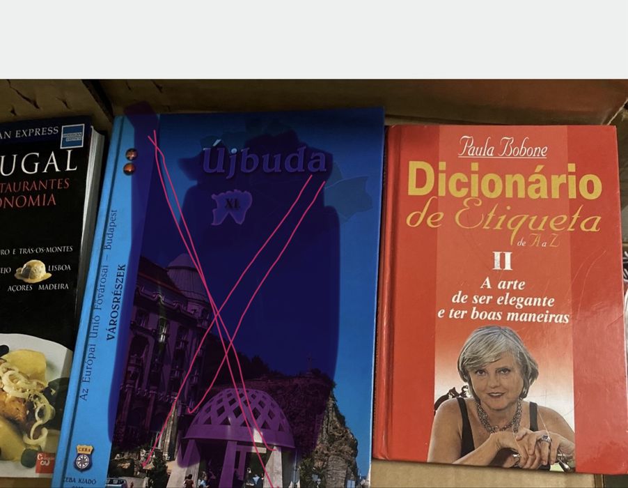 Livros  guia Gastronomia Portugal Dicionario Etiqueta Brasil