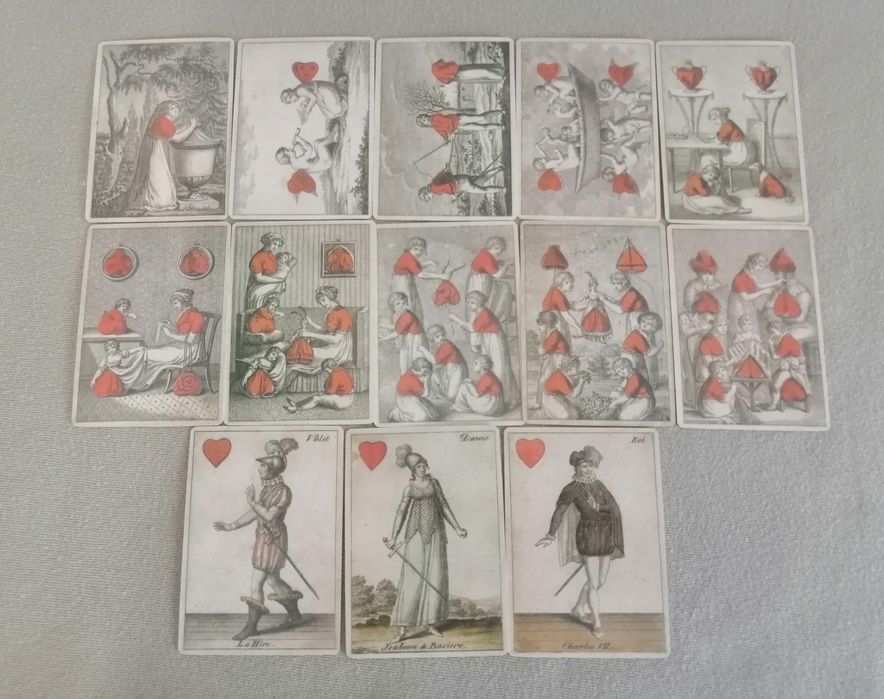 Baralho cartas da transformação