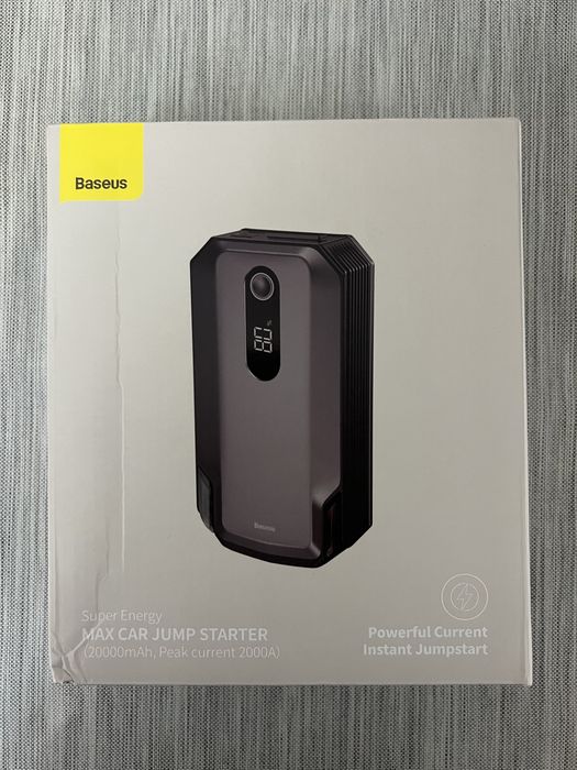 Бустер BASEUS Super Energy Max Jump Starter 2000A