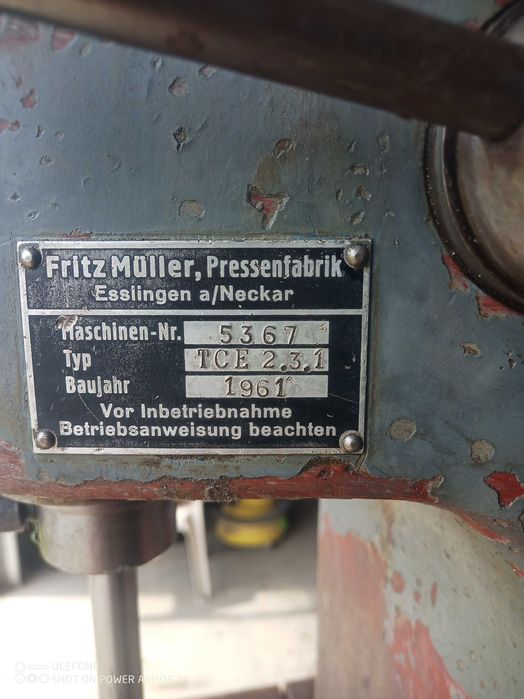 Prasa Hydrauliczna