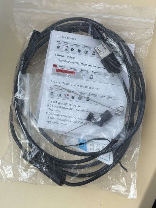 USB ендоскоп (інспекційна камера) для Android та ПК