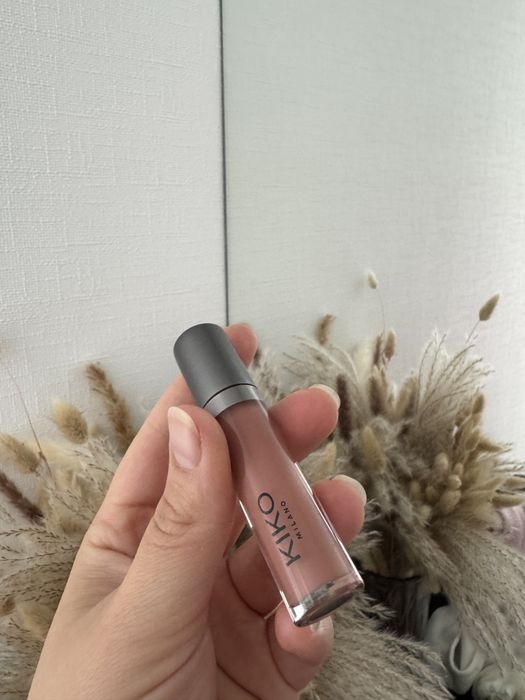 Рідка помада kiko матовий блиск для губ kiko коричнева помада матова