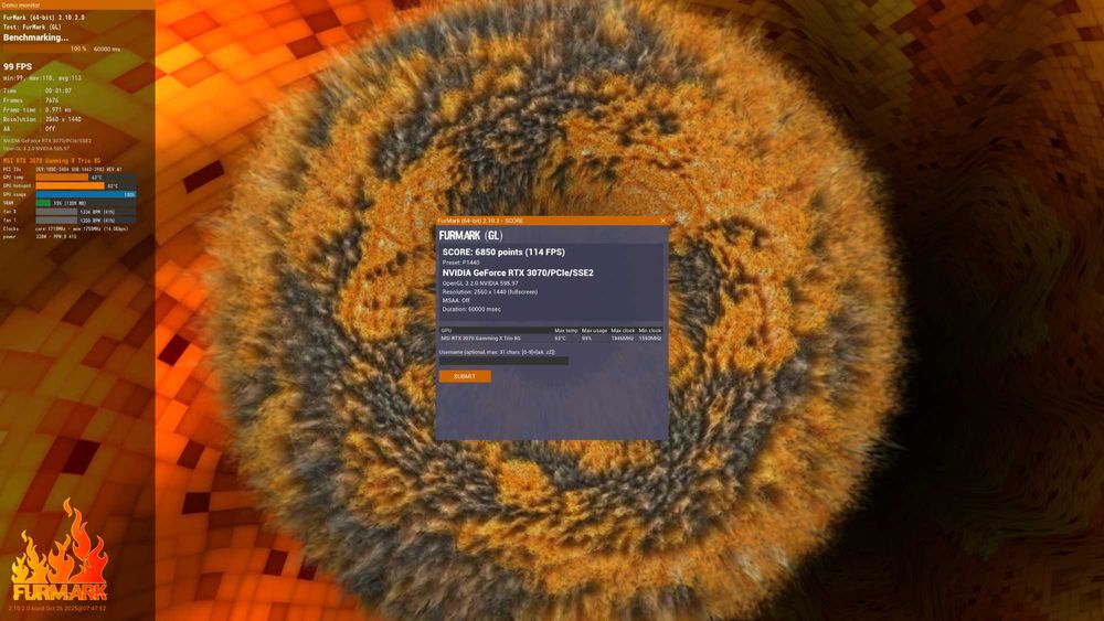 Ігровий ПК / RTX 3070 / i7 8700K / 1TB NVMe SSD