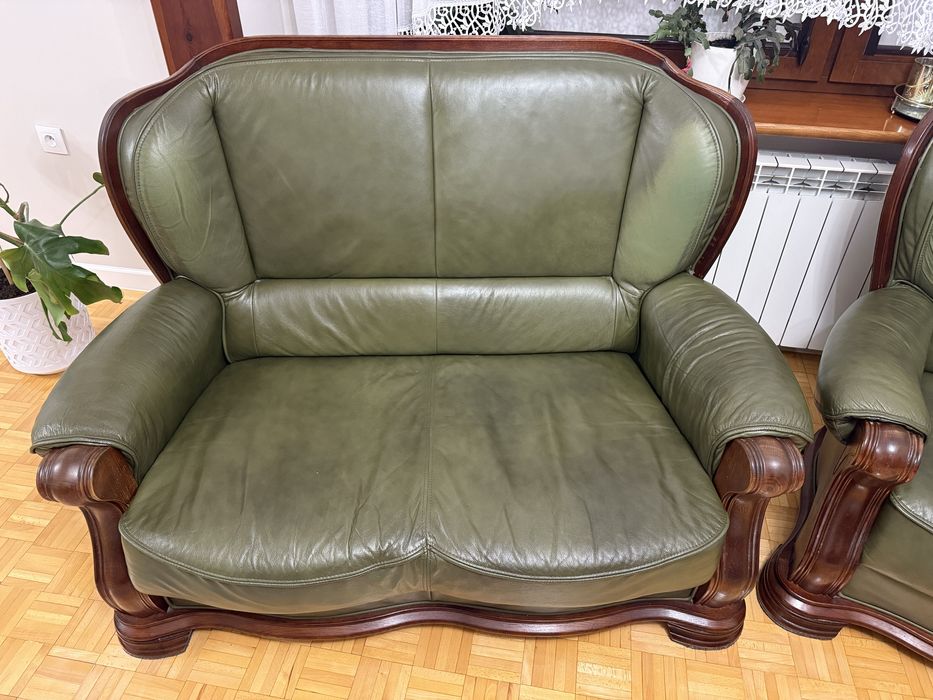 Sofy ze skóry naturalnej