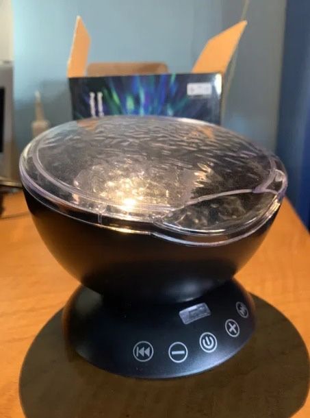 Projetor de luz LED (efeito ondas oceano)