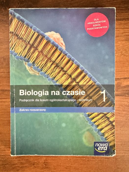 Biologia na czasie podrecznik dla liceum ogólnokształcącego i techniku