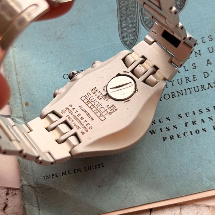 Lata 1999., Swatch Irony Chronograph. Swiss Made. Vintage Chronograf