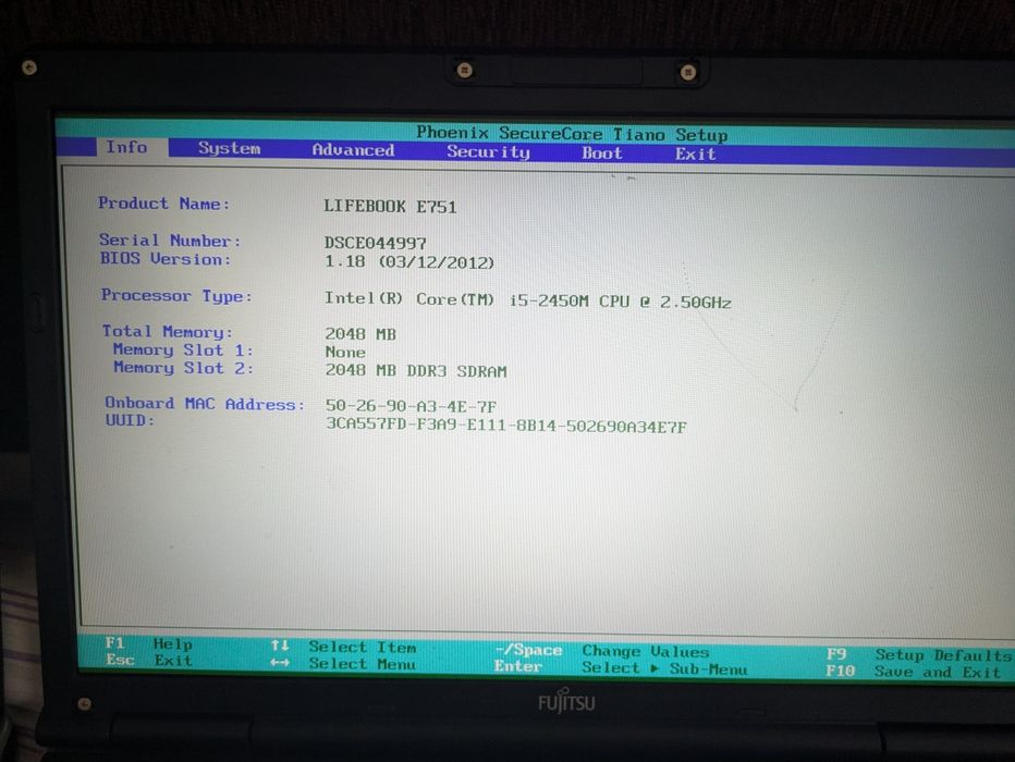 Лот ноутбуків Fujitsu lifebook E751 (Дві штуки)
