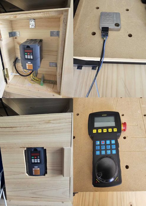 Máquina Fresadora / Router CNC (3 eixos, 1000x1500mm)