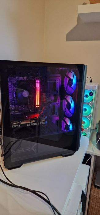 Ryzen 5 8400F "Zen 4"\FURY Beast Preto RGB 32GB (2x16GB)\RTX 4060 VENTUS\MSI SPATIUM 1TB-win 11+ office