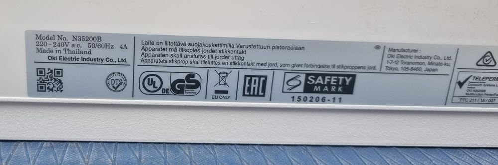 Drukarka laserowa kserokopiarka OKi mc853