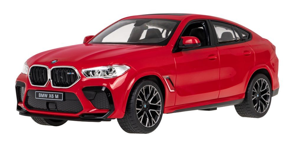 Bmw X6 M Czerwony Rastar Model 1:14 Zdalnie Sterowane Auto + Pilot 2,4