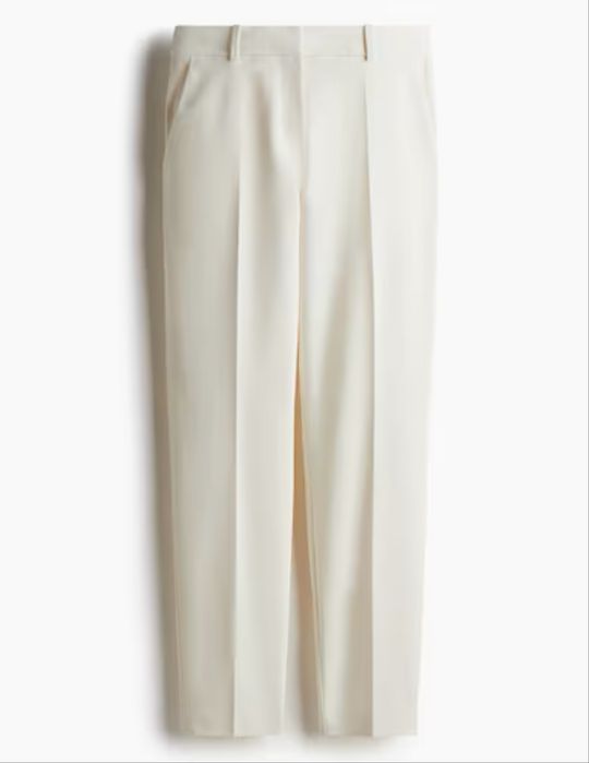 Białe, kremowe cygaretki H&M 36 M