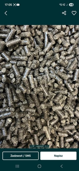 Pelet z luski słonecznika luzem 26ton