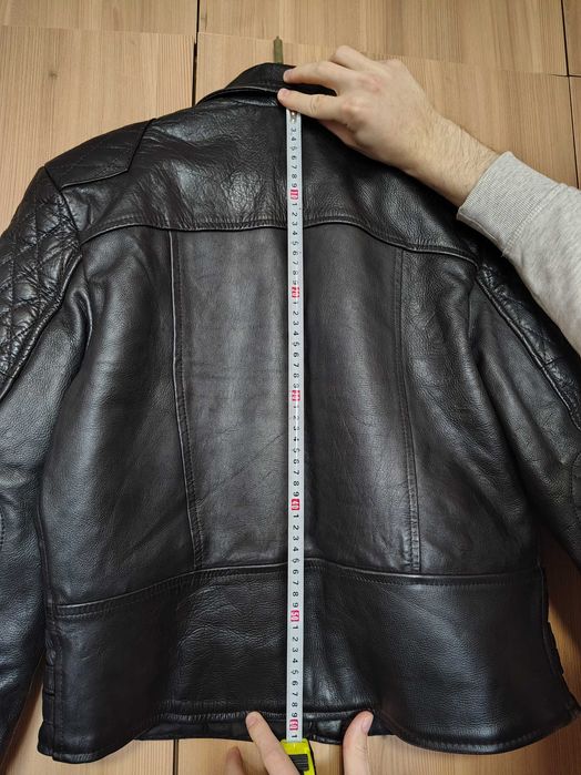Чоловіча шкіряна косуха BLL Real Leather