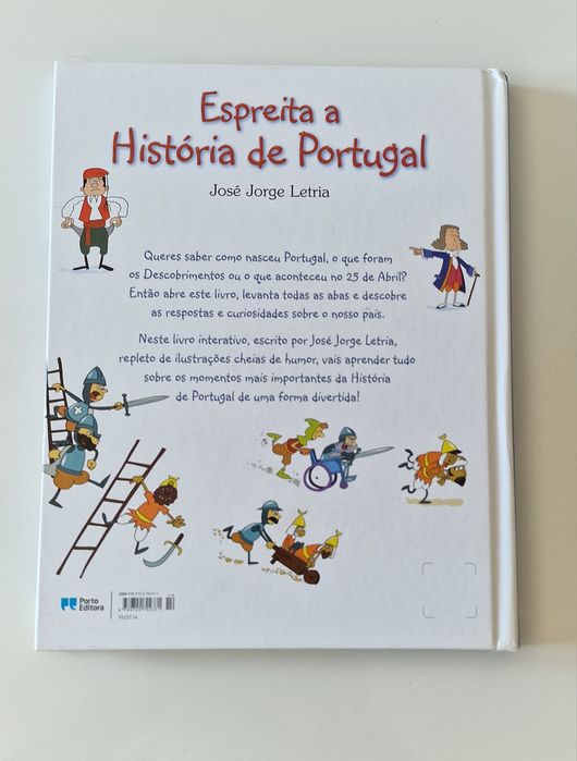 Livro Espreita a História de Portugal